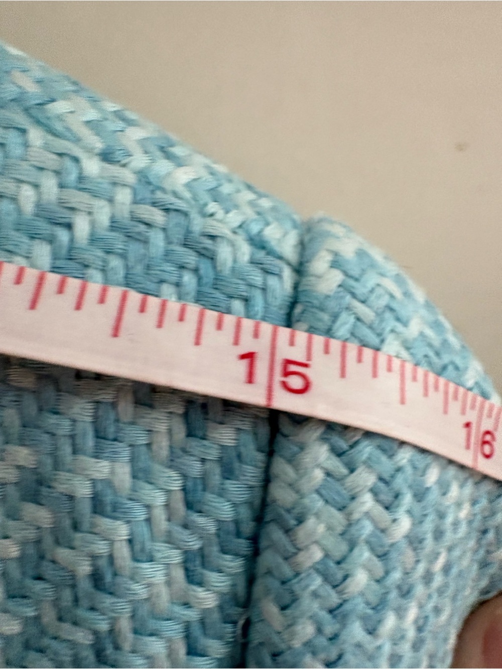 Talbots Light Blue Tweed Girls Jacket - Picture 6 of 7